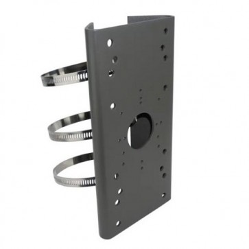 Kameros laikiklis ant stulpo Hikvision DS-1275ZJ-SUS, juodas