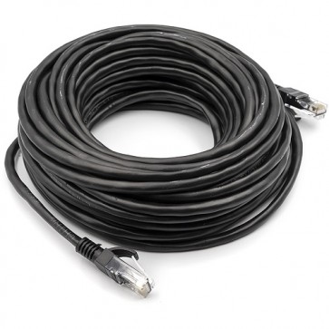 Kabelis Cat5E UTP, 15m, juodas