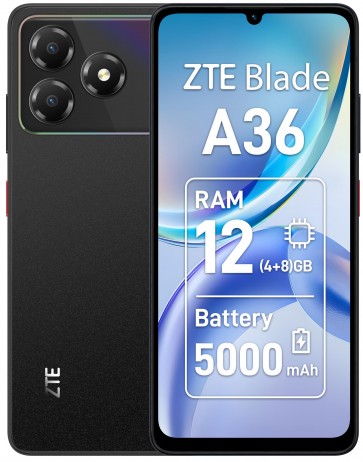 MOBILE PHONE BLADE A36/4/64GB BLACK ZTE