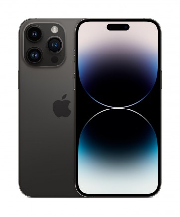 REFURB. PHONE IPHONE 14 PROMAX/128GB BLACK GRADE A RENEWED