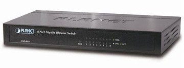 8-prievadų Gigabitinis interneto tinklo šakotuvas Planet GSD-805-EU