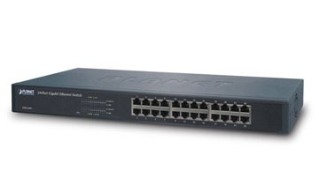 24-prievadų Gigabitinis interneto tinklo šakotuvas Planet GSW-2401