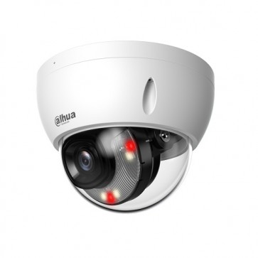 IP kam.kupol. 8MP 1/2.7” CMOS, 2.8mm. 110° F1.6, 20-25fps, IR+LED 30m., WDR, IVS, IP67,MIC