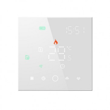 TUYA Programuojamas termostatas WiFi, baltas
