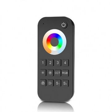 RT10 nuotolinis valdymo pultelis, 4 zonų RGB/RGBW ir CCT