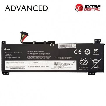 Nešiojamo kompiuterio baterija LENOVO L20M3PC2, 3750mAh, Extra Digital Advanced