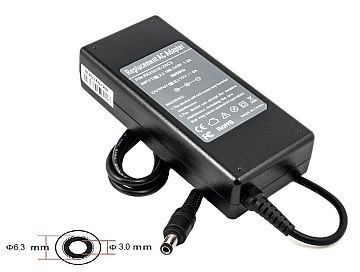 Nešiojamo kompiuterio įkroviklis TOSHIBA 90W: 15V, 6A