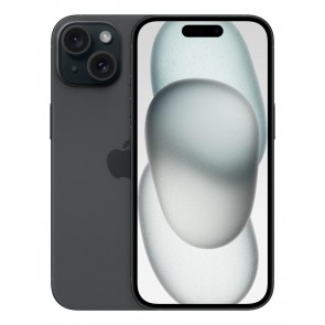 MOBILE PHONE IPHONE 15/128GB BLACK MTP03ZD/A APPLE