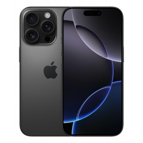 MOBILE PHONE IPHONE 16 PRO/128GB BLACK TITAN. MYND3 APPLE
