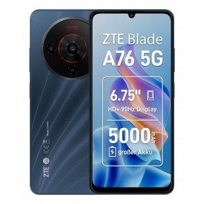 MOBILE PHONE BLADE A76 5G/4/128GB BLACK ZTE