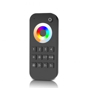 RT10 nuotolinis valdymo pultelis, 4 zonų RGB/RGBW ir CCT