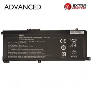 Nešiojamo kompiuterio baterija HP SA04XL, 3400mAh, Extra Digital Advanced